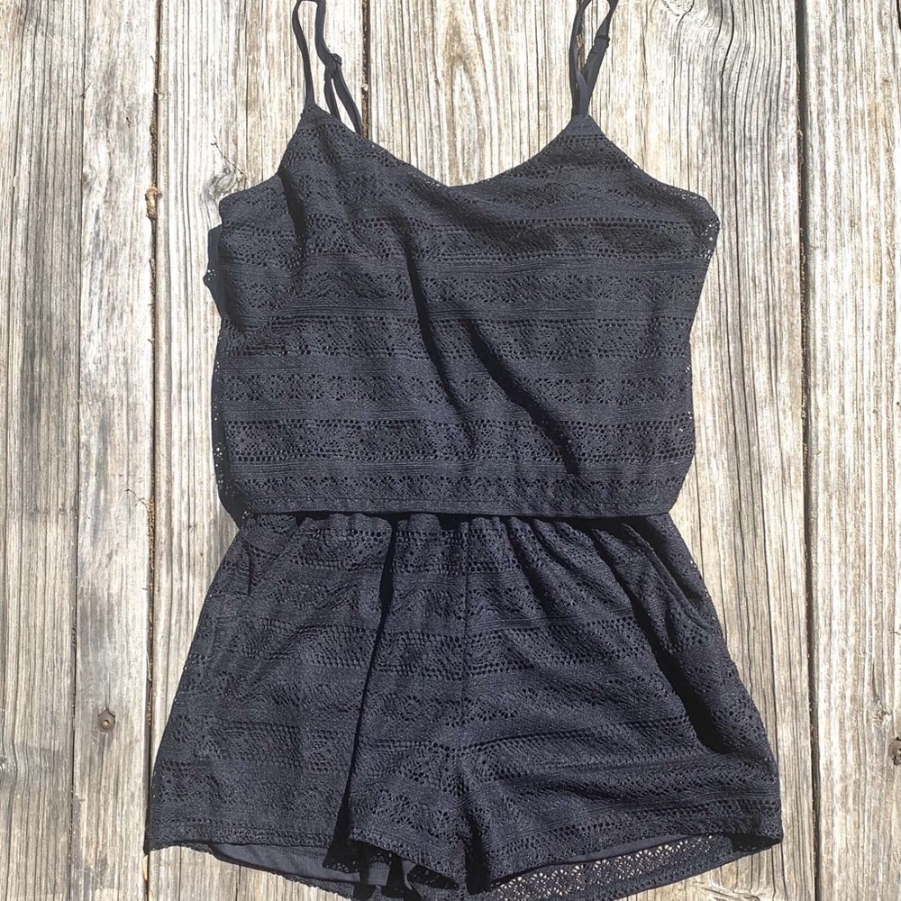 NAVY BLUE ROMPER
